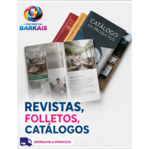 Revistas, Folletos, Catálogos